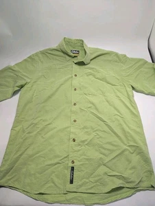 Cabela's Herren Hemd mit Knopfleiste leicht kurzarm grün Large Tall Relaxed - Bild 1 von 7