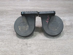 2003-2009 HUMMER H2 HIGH & LOW TONE NOTE PITCH HORN SIGNAL SET OF 2 - Foto 1 di 16