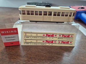 Wiking 750 Straßenbahn Triebwagen Veteran Persil in OVP - Bild 1 von 1