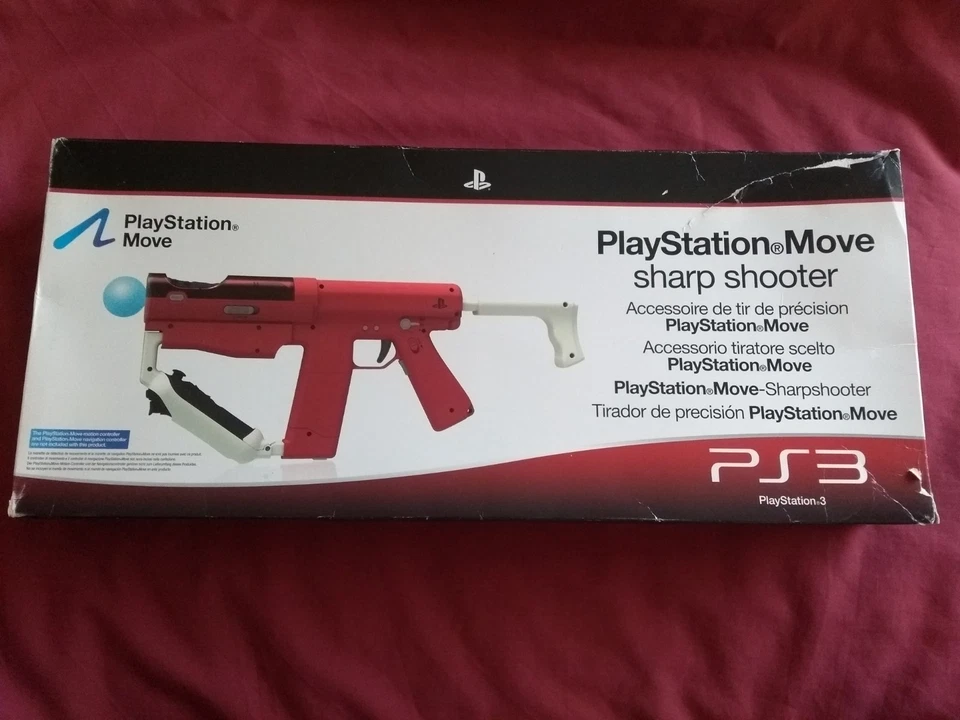 Official PlayStation Move Sharp Shooter Gun w/ Manual PS3 Untested VGC UK - Image 1 of 4