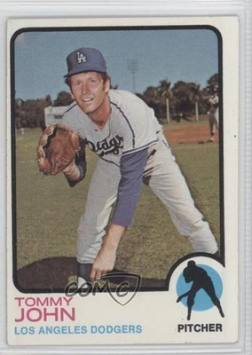1973 Topps Tommy John #258 - Image 1 of 2