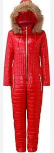 Damen Winter wasserdicht wattiert Snowboard Anzug Gr. S mit Handschuhen - Bild 1 von 8