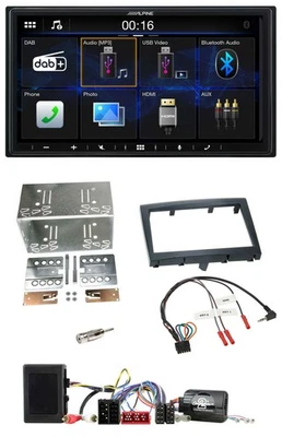 Alpine Bluetooth 2DIN Lenkrad DAB USB Autoradio für Porsche Boxster 911 Cayman s - Bild 1 von 4