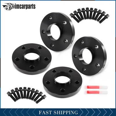 (4) Espaciadores de rueda centrados en el cubo de 20 mm 5x112 14x1,5 66,6 mm para Mercedes-Benz Clase C Foto 1 de 4