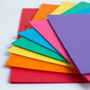 A4 210 GSM Rainbow Coloured Card - Pack of 50 Sheets - Picture 1 of 5