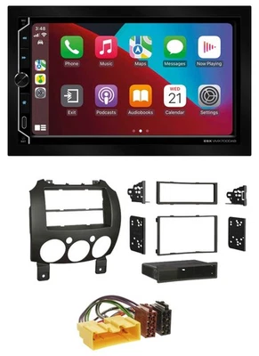 ESX 2DIN DAB USB MP3 Bluetooth Autoradio für Mazda 2 (ab 2007) - Bild 1 von 4