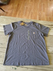 Ladies GRAY Carhartt Tee OriginalFit Shirt Size Xlarge 16 - 18 NWT - Picture 1 of 7