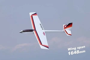 Ok Model Pilot Radio Control Balsa Kit Glider Q.B Slope 16R W/BOX F/S FEDEX - Picture 1 of 8