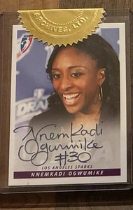 2012 Rittenhouse WNBA Sealed Incentive Autograph Nneka Ogwumike Rookie - Picture 1 of 2