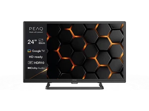 TV LED 24" - PEAQ PTV 24GH-5124C, HD, Google TV, HD Ready, HDR10, Smart TV - Imagen 1 de 9