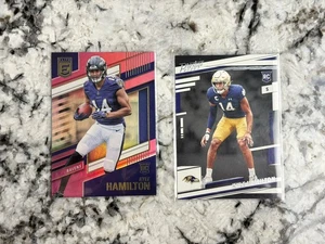 2022 Kyle Hamilton Rookie Card Lot (2) - Prestige & Elite Pink Ravens RC - Picture 1 of 5