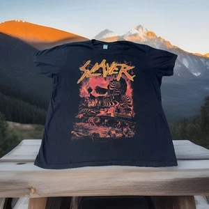 Slayer T Shirt Final Worldwide Concert 2018/19 Dates XL Thrash Metal Band Rare - Picture 1 of 24