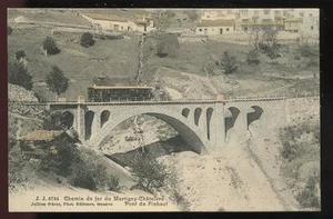 Ferrocarril Suiza MARTIGNY-CHATELARD 1909 PPC - Imagen 1 de 1