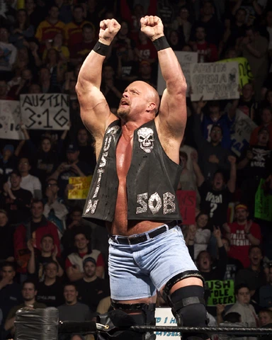 WWF WWE 'STONE COLD' STEVE AUSTIN Glossy 8x10 Photo Wrestling Print Poster Cover
