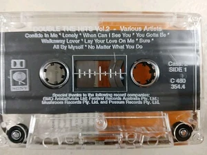 Double the Hits Vol. 2 Various Artists Cassette Tape 2 Features Kylie Minogue - Picture 1 of 6