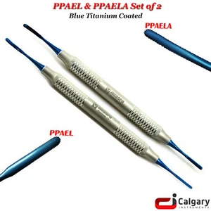 PPAEL & PPAELA Periotomes Dental Gum Lifting Implant Surgery Micro Serrated Tips - Bild 1 von 4