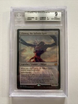 Ulamog, The Infinite Gyre Modern Masters 2015 Mythic MTG Beckett BGS 9 Mint - Image 1 of 2