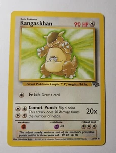 Pokemon Kangaskhan Non-Holo 21/64 Jungle - Picture 1 of 2