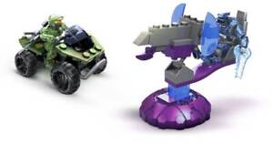 MEGA BLOKS Halo UNSC Mongoose 96849 NIB Spartan Elite minifigure blocks Lego