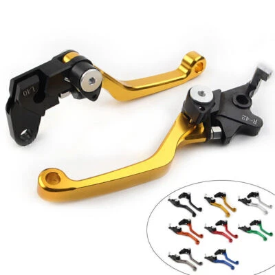 CNC Pivot Clutch Brake Levers  For Suzuki DRZ400S DRZ400SM DRZ400E 2000-2022 - Image 1 of 4