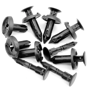 50PCS Fixed   Clamp Rivet 6mm Trumpet Bumper Fender Fastener Honda TOYOTA - Picture 1 of 11