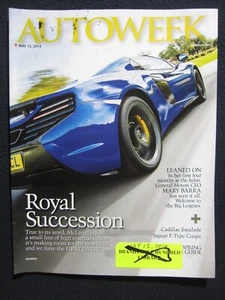 Autoweek Magazine, May 12, 2014 McLaren Road Cars - Picture 1 of 2