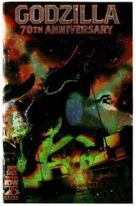 GODZILLA 70 ANIVERSARIO ONE-SHOT - VARIANTE DE LÁMINA ADAM GORHAM WONDERCON - IDW - Imagen 1 de 2