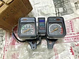Yamaha RXS RXS100 RXS115 Gauge Meter Set Speedometer&Tachometer&Pilot Lamp NEW - Imagen 1 de 10