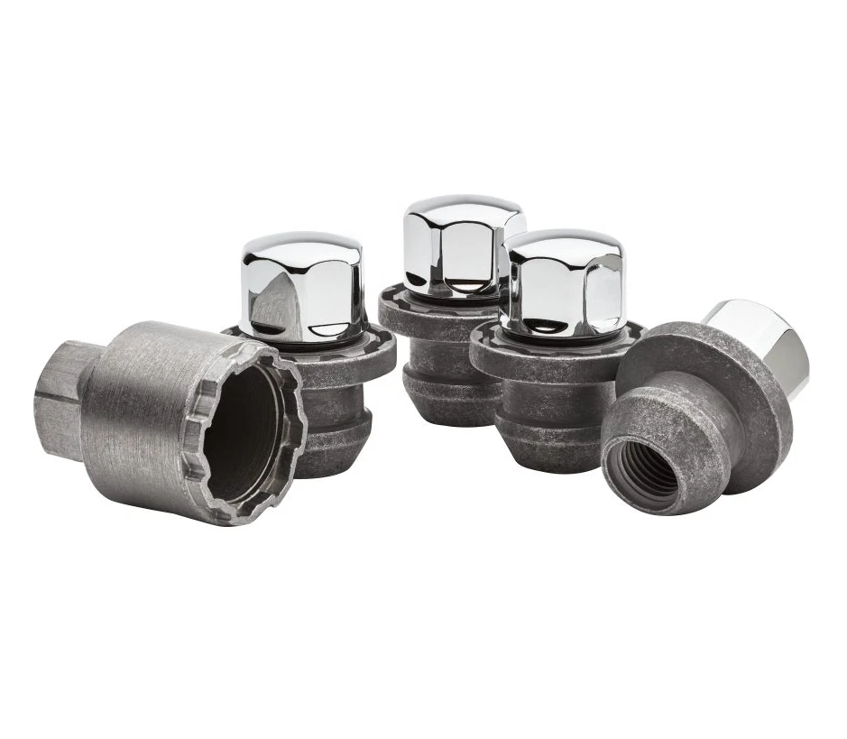 Cerraduras de rueda de fábrica originales GM OEM llave Escalade Suburban Tahoe 86525831 85548789 Foto 1 de 2