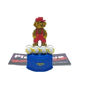 Super Mario Bros Cloud #5 Pepsi Bottle Cap Collection NES SMB PIXEL ART DOT - Imagen 1 de 10