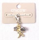Chico's Dami Valentines Mixed-Metal Cupid Pendant Charm >New< (T)