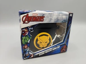 Avengers Silicone Protective Earbud Case Black Panther Marvel - Picture 1 of 5