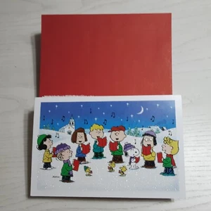 Hallmark Boxed Christmas Cards, Peanuts Gang (6 Cards with Envelopes) - Picture 1 of 8