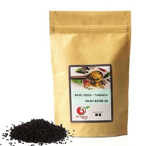 Basil Seeds Tukmaria Item Weight 8oz-3lb - Picture 1 of 8