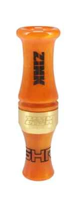 NEW Zink Calls Greenhead Rocker GHR Acrylic Mallard Duck Call-Orange Marbleade - Image 1 of 4