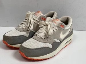 Nike Air Max 1 Entrenadores Reino Unido 5 Paloma Vela Mortero Plateado Mujer 599820-100 De Colección - Imagen 1 de 13