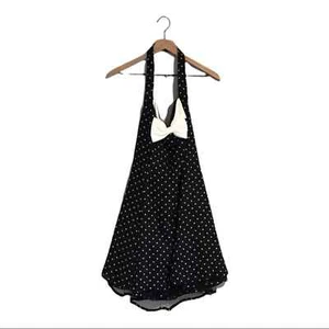 Usado en excelente estado de colección Marnie West Retro Halter Lunares Vestido - Imagen 1 de 12