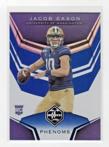 JACOB EASON 2020 Chronicles LIMITED PHENOMS BLUE #10 INDIANAPOLIS COLTS - Picture 1 of 1
