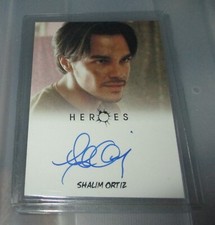 2010 Rittenhouse Archives Heroes Shalim Ortiz as Alejandro Herrera Autograph