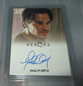 2010 Rittenhouse Archives Heroes Shalim Ortiz as Alejandro Herrera Autograph - Picture 1 of 2