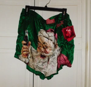 NUEVO CON ETIQUETAS CALZONCILLOS BOXER DE SEDA COCA COLA SANTA CLAUS TALLA XL (40-42) - Imagen 1 de 5