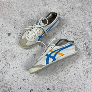 Rare ASICS Onitsuka Tiger Mexico Leather White Women Size us8 - Picture 1 of 9