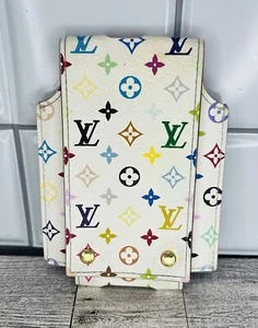 Louis Vuitton White Multicolored Monogram Apple iPod Case - Picture 1 of 12