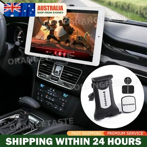 Universal Adjustable Tablet Mount Car CD Slot Holder 2in1 Fit 3.5-10.5" iPad OZ - Picture 1 of 9
