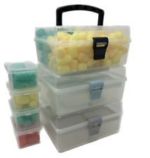 Aufbewahrungsbox Organizer Kleinteilebox Sortimentkasten Sortierboxen 3 Stück