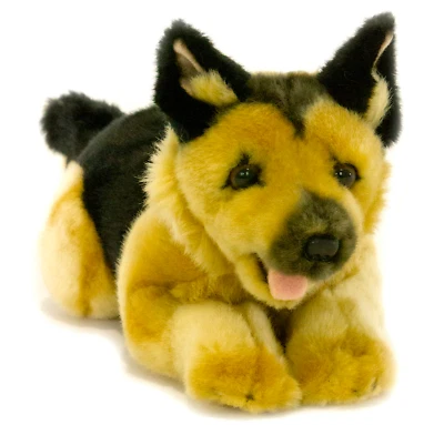 ~❤️~BOCCHETTA German Shepherd CHIEF 33cm 13" plush Alsatian soft toy Dog~❤️~ - image 1 of 4