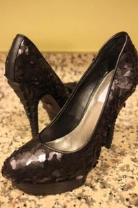 NWOB Rachel by Rachel Roy Keedan Sequin Platform Pump size 6.5 (TACO500 - Picture 1 of 1