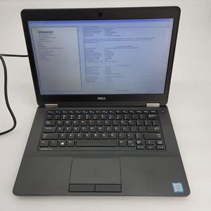 DELL LATITUDE E5470 Core i5-6300U 2.40GHz 8GB RAM No HDD 14" - *** Boot to Bios - Picture 1 of 16