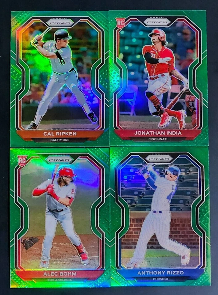 2021 Panini Prizm Baseball GREEN PRIZMS with Rookies You Pick the Card - Image 1 of 1