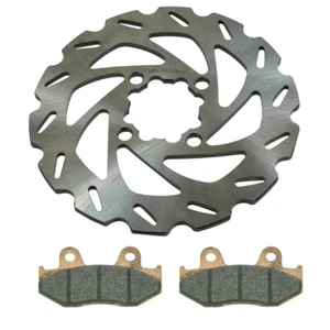 Rear Wave Disc Brake Rotor & Pads for Yamaha YFZ450, YFZ450R & YFZ450X 2006-2023 - Picture 1 of 1